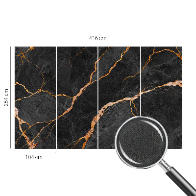 Fototapet 3D pentru living cu imprimeu „Desenarea haosului”