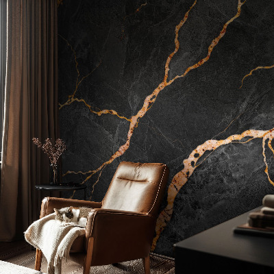 Fototapet 3D pentru living cu imprimeu „Desenarea haosului”