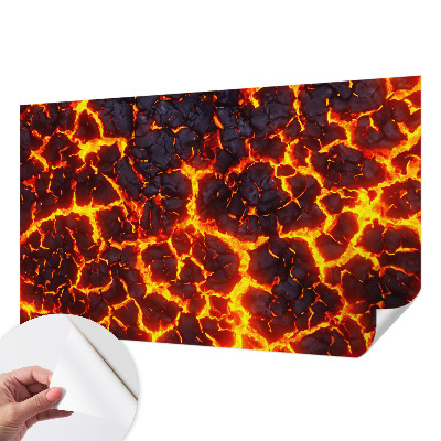 Fototapet autoadeziv cu imprimeu de pene colorate