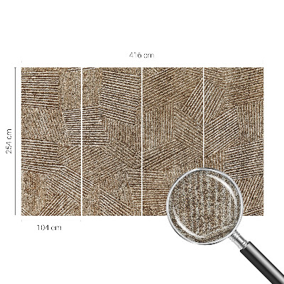 Fototapet 3D cu flori în tonuri pastelate