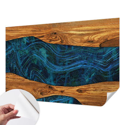 Fototapet 3d pentru dormitor Pene colorate