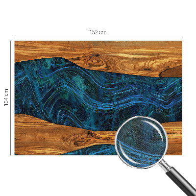Fototapet 3D pentru dormitor cu motiv de pene colorate