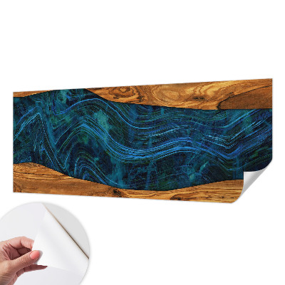 Fototapet 3D pentru dormitor cu motiv de pene colorate