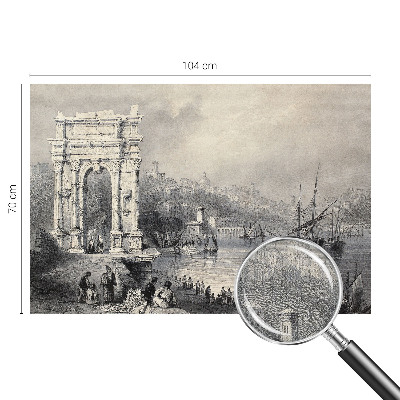 Fototapet autoadeziv pentru camera copiilor cu motif „Armonie de primăvară”
