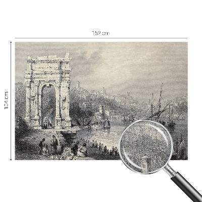Fototapet autoadeziv pentru camera copiilor cu motif „Armonie de primăvară”