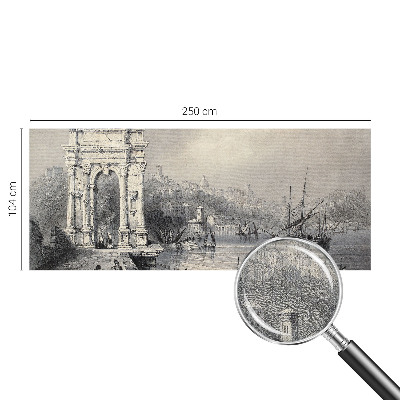 Fototapet autoadeziv pentru camera copiilor cu motif „Armonie de primăvară”