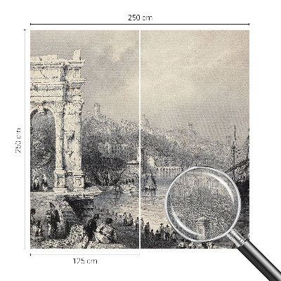 Fototapet autoadeziv pentru camera copiilor cu motif „Armonie de primăvară”