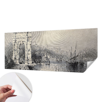 Fototapet autoadeziv pentru camera copiilor cu motif „Armonie de primăvară”