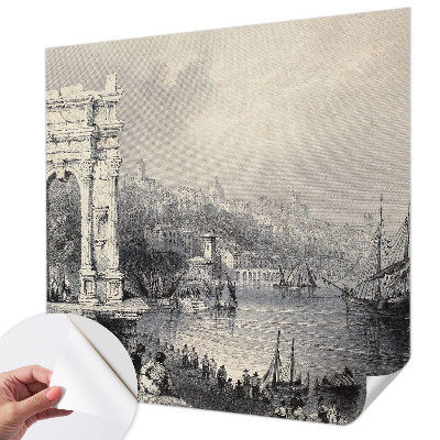 Fototapet autoadeziv pentru camera copiilor cu motif „Armonie de primăvară”