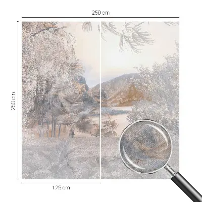 Fototapet autoadeziv pentru dormitor Armonie geometrică