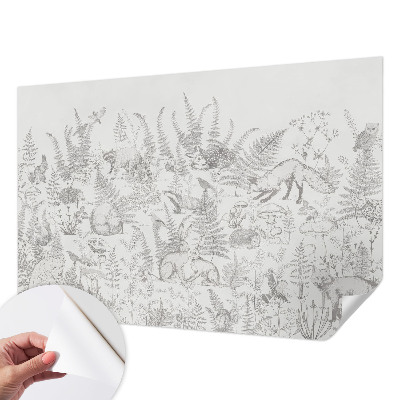 Tapet foto autoadeziv Tensiune geometrică