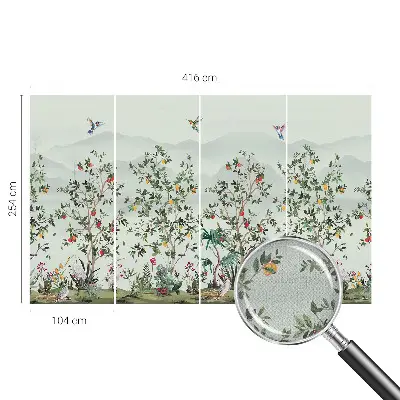 Fototapet 3d Un stol de cocori