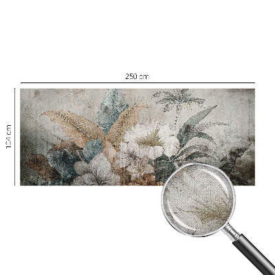 Fototapet 3D pentru living cu peisaj exotic