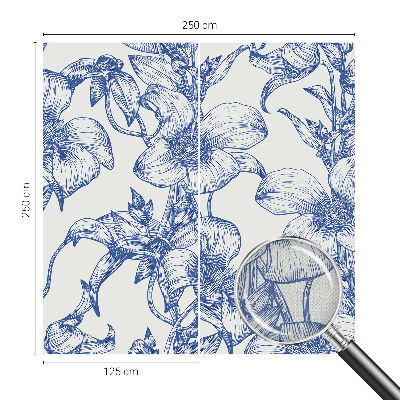 Fototapet 3D pentru dormitor cu un buchet delicat