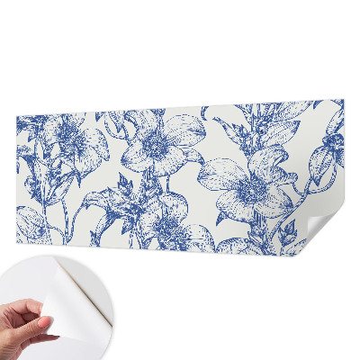 Fototapet 3D pentru dormitor cu un buchet delicat