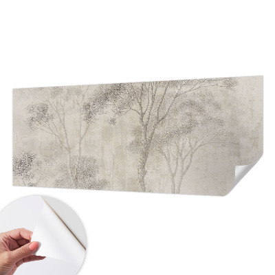 Fototapet autocolant cu imagine cu o bufniță într-un decor natural
