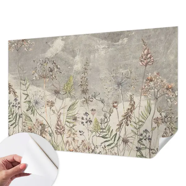Fototapet 3d autoadeziv Flori colorate