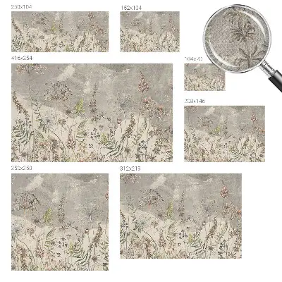 Fototapet 3d autoadeziv Flori colorate