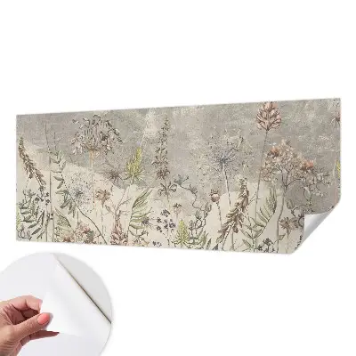 Fototapet 3d autoadeziv Flori colorate