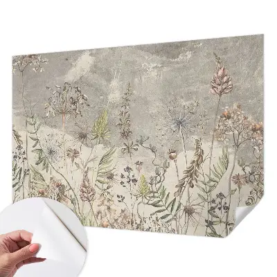 Fototapet 3d autoadeziv Flori colorate