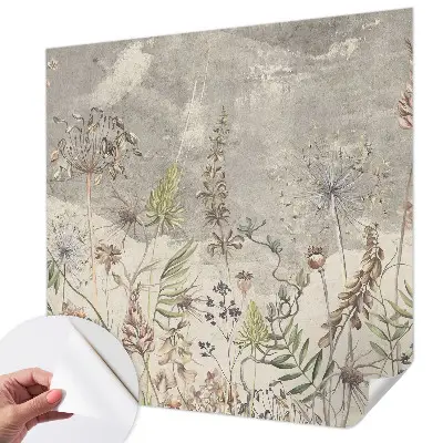 Fototapet 3d autoadeziv Flori colorate