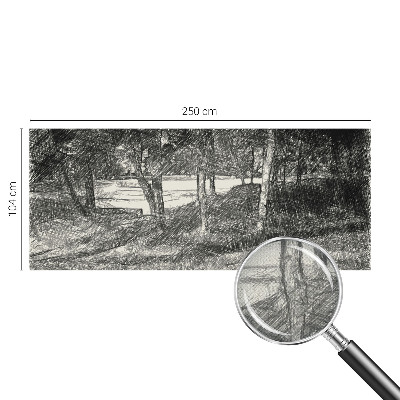 Fototapet 3d autoadeziv cu un model de simetrie geometrică