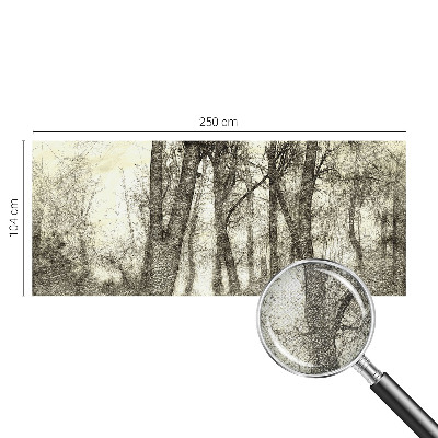 Fototapet 3D pentru dormitor cu forme abstracte