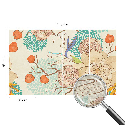 Fototapet autoadeziv pentru living cu motiv abstract