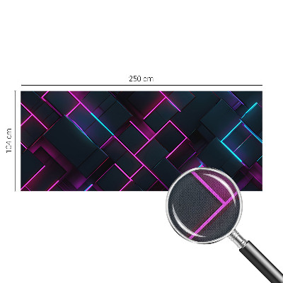 Fototapet autoadeziv pentru camera copiilor cu model de linii ondulate