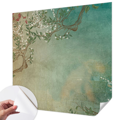 Fototapet autocolant cu trandafiri roz