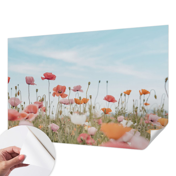 Fototapet 3d cu flori frumoase