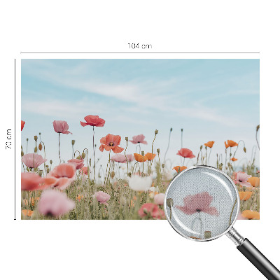Fototapet 3d cu flori frumoase
