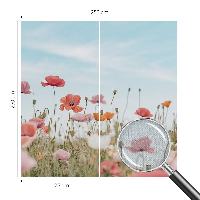 Fototapet 3d cu flori frumoase