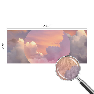 Fototapet 3D autoadeziv cu plajă și palmieri