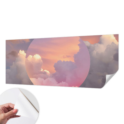 Fototapet 3D autoadeziv cu plajă și palmieri