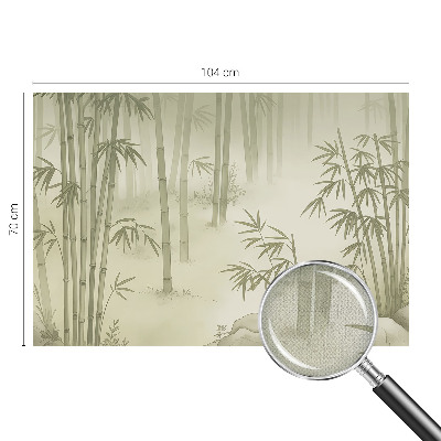 Fototapet 3D pentru living cu peisaj de iarnă