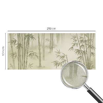 Fototapet 3D pentru living cu peisaj de iarnă