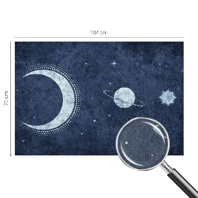 Fototapet 3d pentru dormitor Fețe abstracte