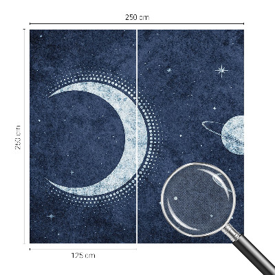 Fototapet 3D pentru dormitor cu fețe abstracte