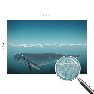 Fototapet autoadeziv pentru living cu o figură misterioasă