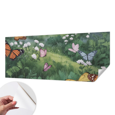 Fototapet autoadeziv pentru living cu motiv de valuri armonioase