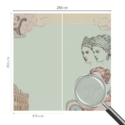 Tapet autoadeziv cu motiv în formă de romburi colorate