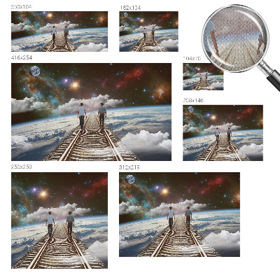 Fototapet 3d autoadeziv cu efect de unde lichide