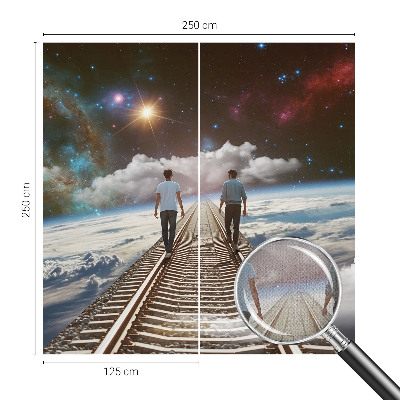 Fototapet 3d autoadeziv cu efect de unde lichide