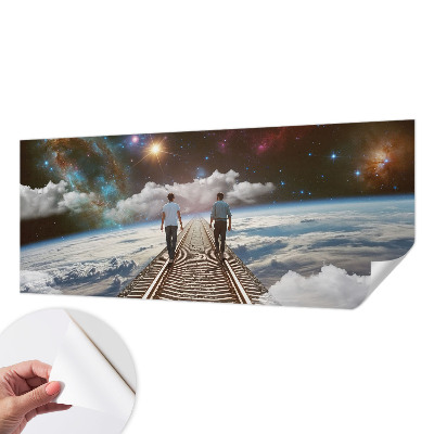 Fototapet 3d autoadeziv cu efect de unde lichide