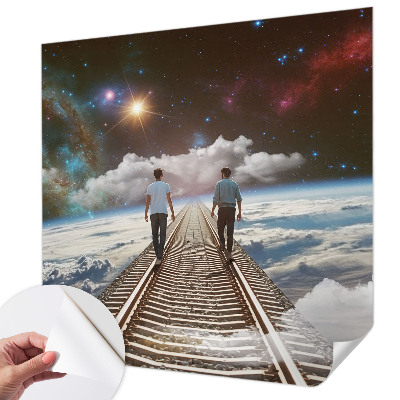 Fototapet 3d autoadeziv cu efect de unde lichide