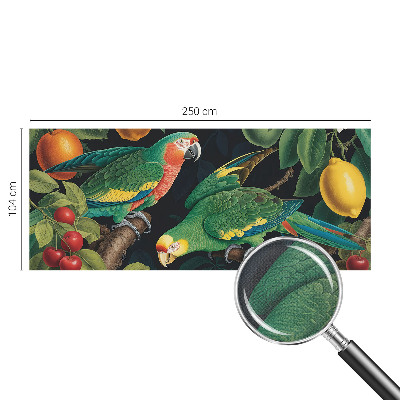 Tapet foto autoadeziv cu model de flori colorate