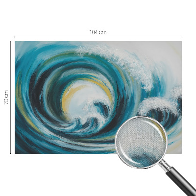 Fototapet 3D pentru living în nuanțe armonioase, ideal pentru decorul camerei de zi