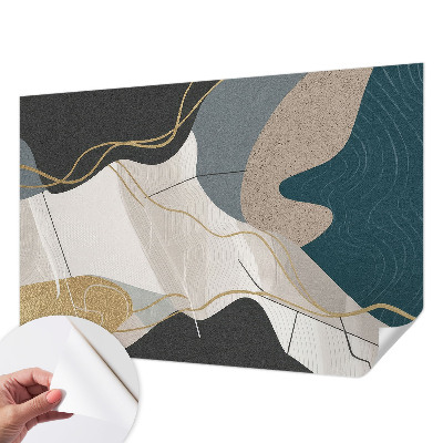 Fototapet autoadeziv cu motiv abstract colorat