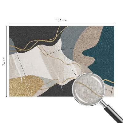 Fototapet autoadeziv cu motiv abstract colorat